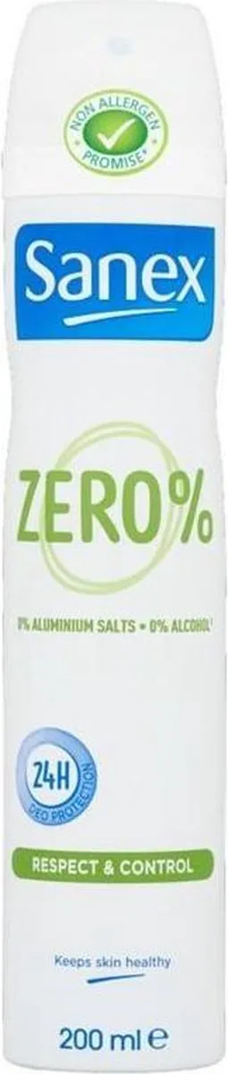 Sanex Zero% Deodorant Spray 200ml - Normale Huid