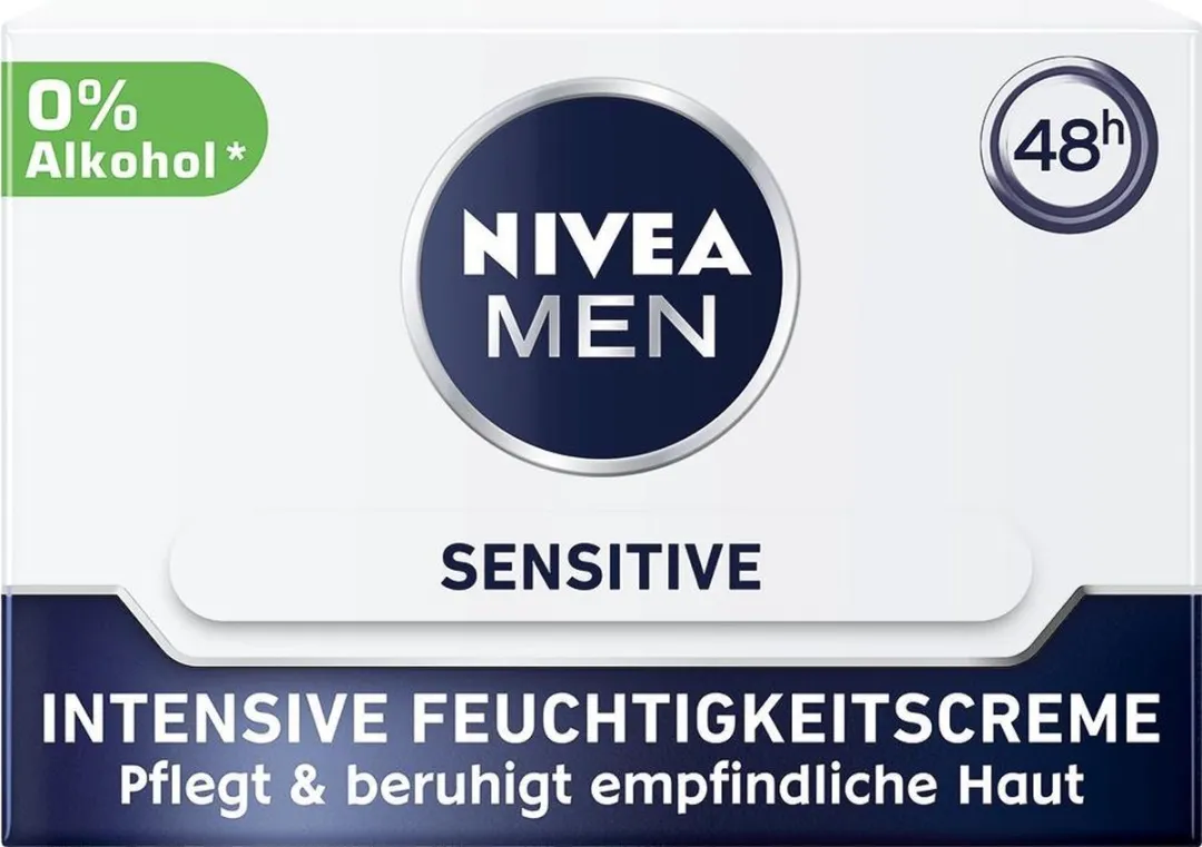 NIVEA Men Sensitive Intensive Gezichtscrème 50ml