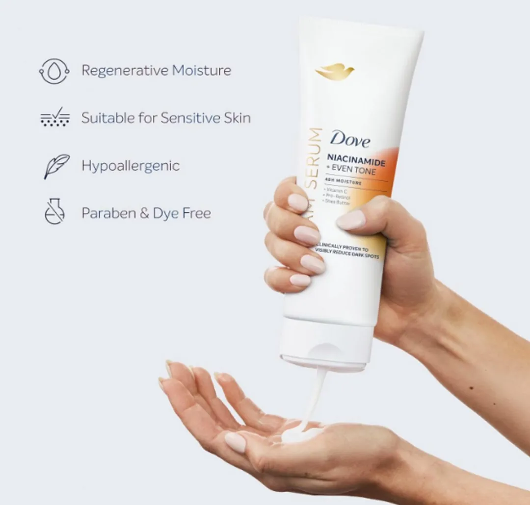 Dove Body Cream Serum Niacinamide + Even Tone 237ml