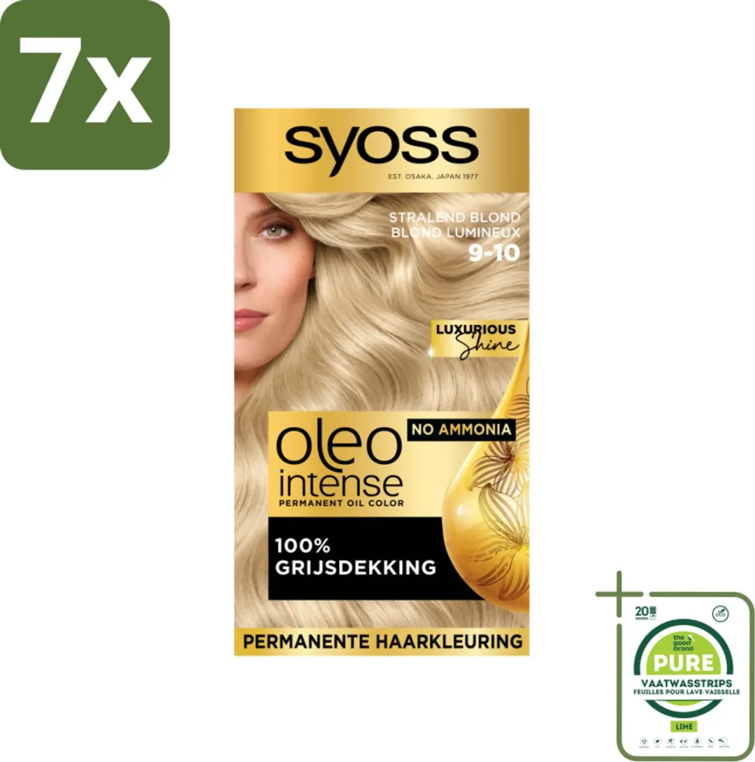 SYOSS Oleo Intense Haarverf 9-10 Stralend Blond