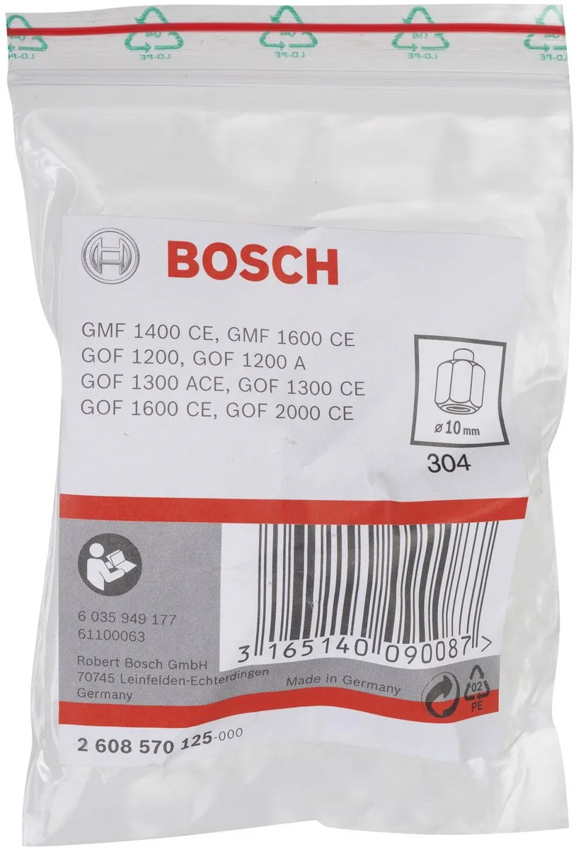 Bosch GOF SPZ 10mm - Diameter 10cm