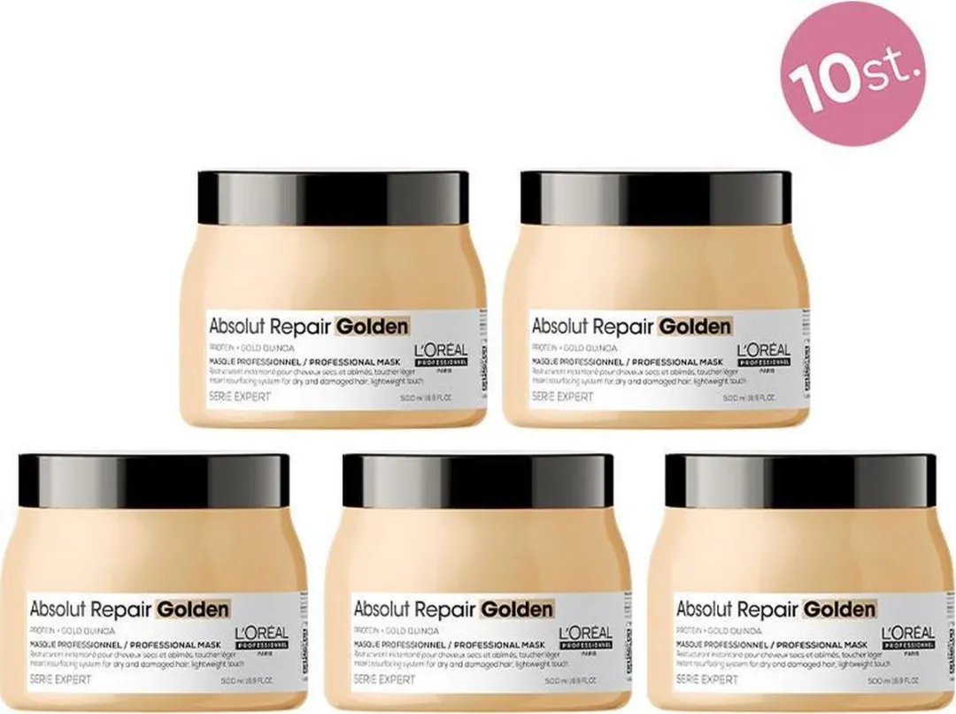 L'Oréal Paris Absolut Repair Golden Haarmasker 500ml