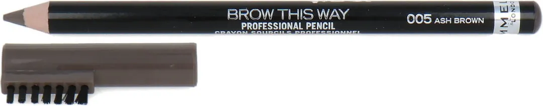 Rimmel London Brow This Way Wenkbrauwpotlood 005 Ash Brown
