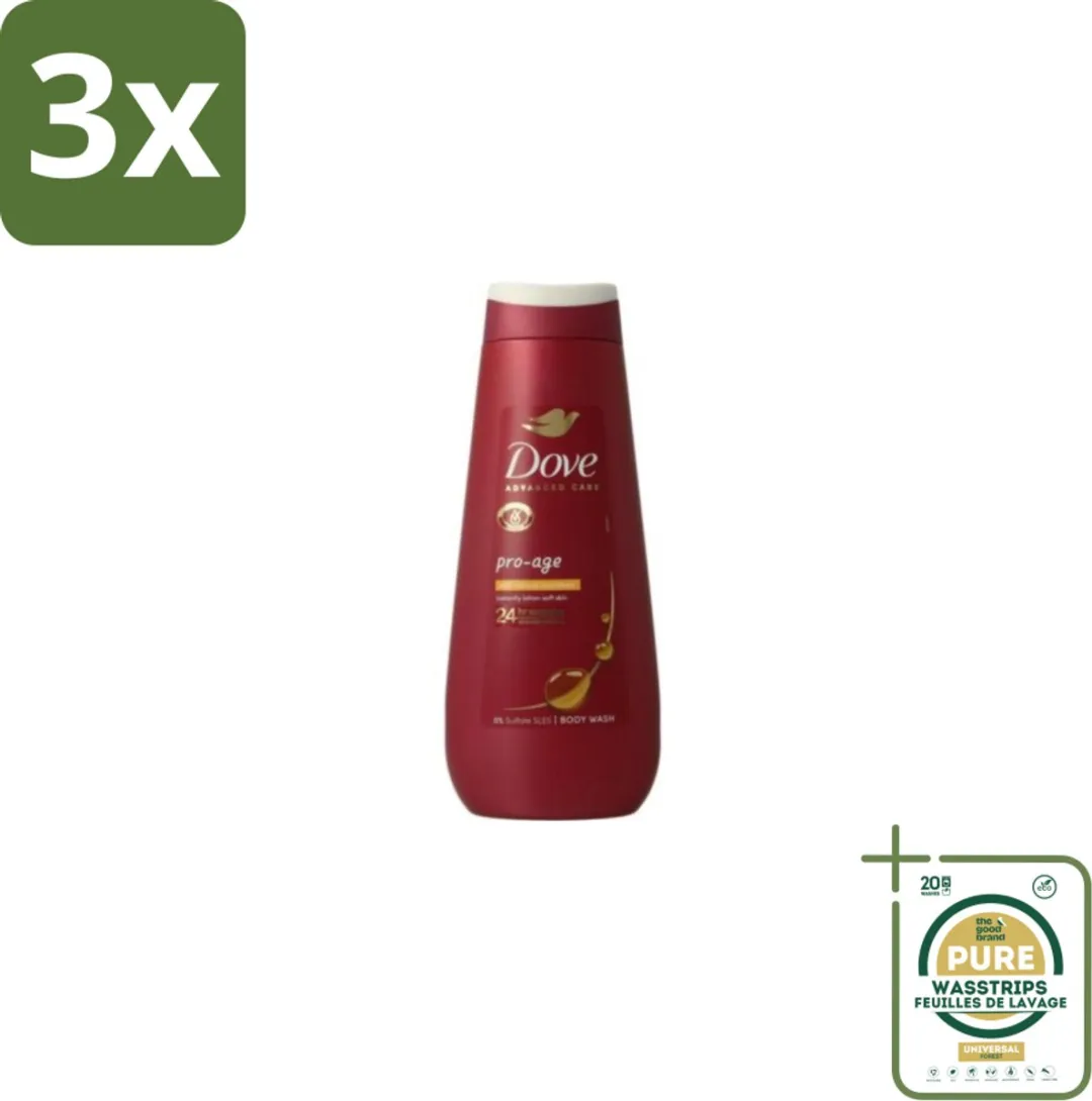 Dove Pro Age Douchegel 1200ml - 3 Stuks