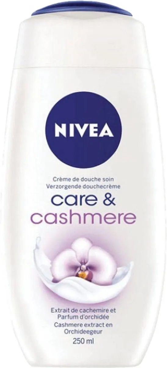 NIVEA Douchecrème Care & Cashmere 250ml - 6 Stuks - afbeelding 3 van 3