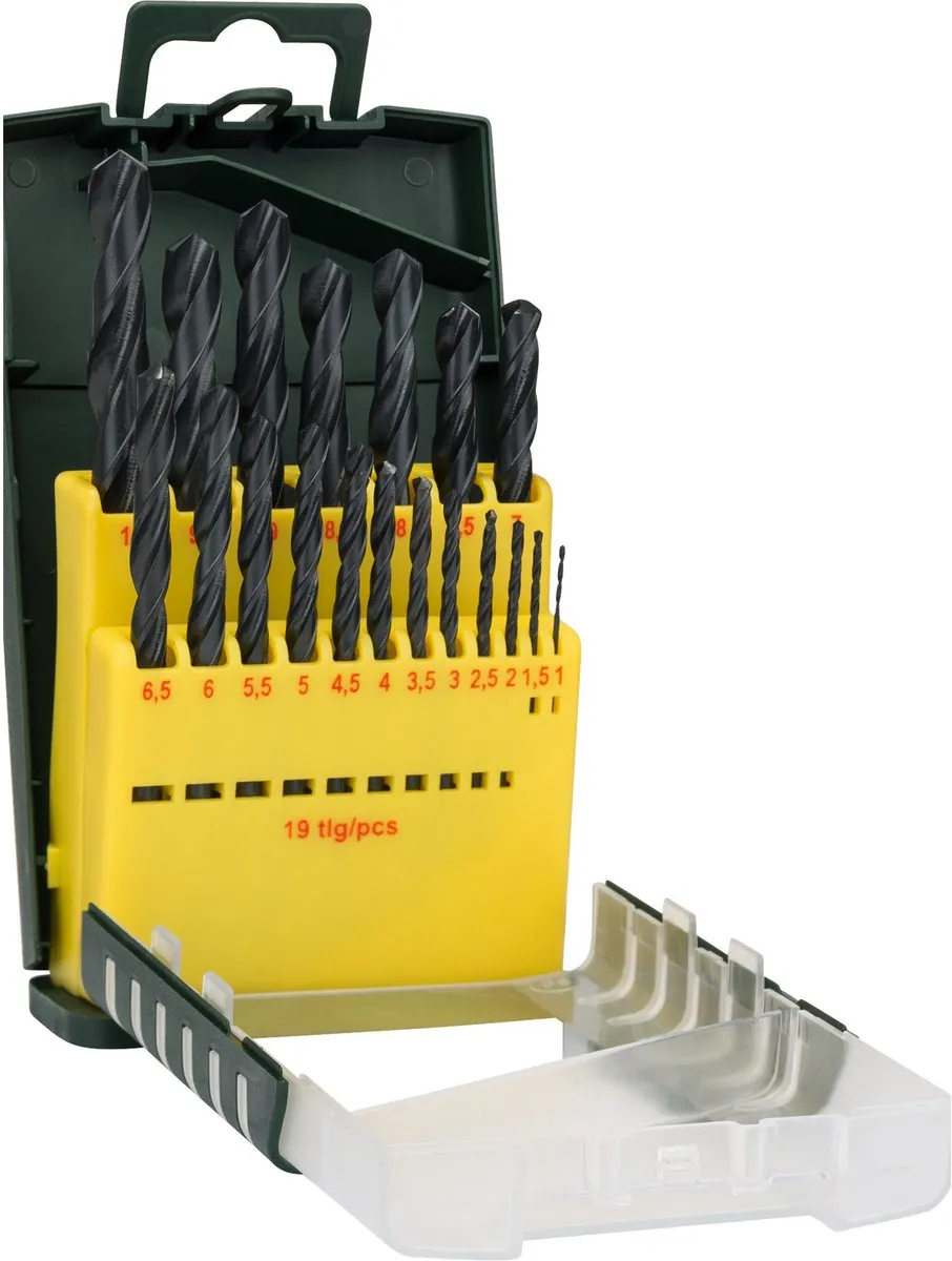 Bosch HSS-R Metaalborenset 1-10mm - 19-delig