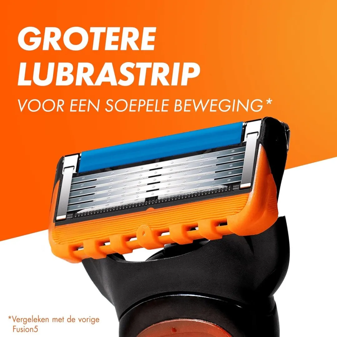 Gillette Fusion5 Scheermesjes - 8 Stuks - Oranje