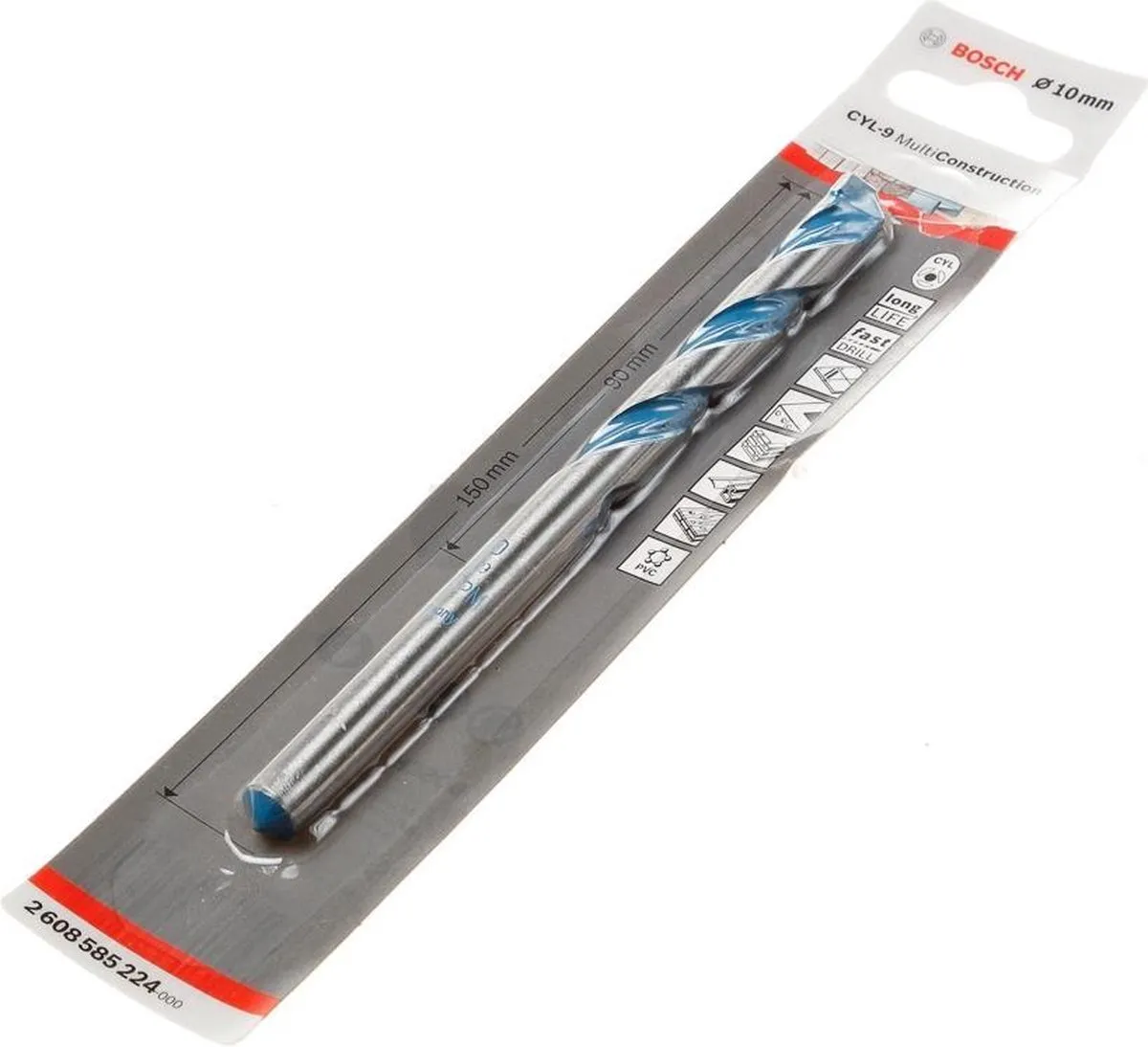 Bosch CYL-9 Multi Construction Boor 10mm