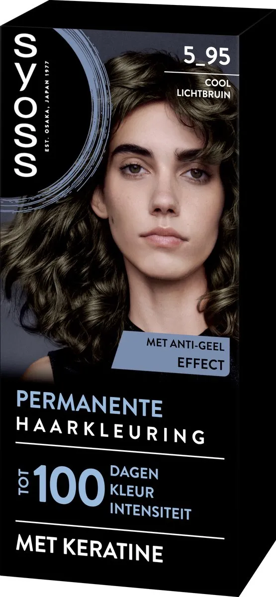 SYOSS Permanent Haarkleuring 5-95 Cool Lichtbruin 115ml