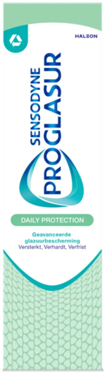 Sensodyne ProGlasur Tandpasta Daily Protection 75ml - 6 Stuks