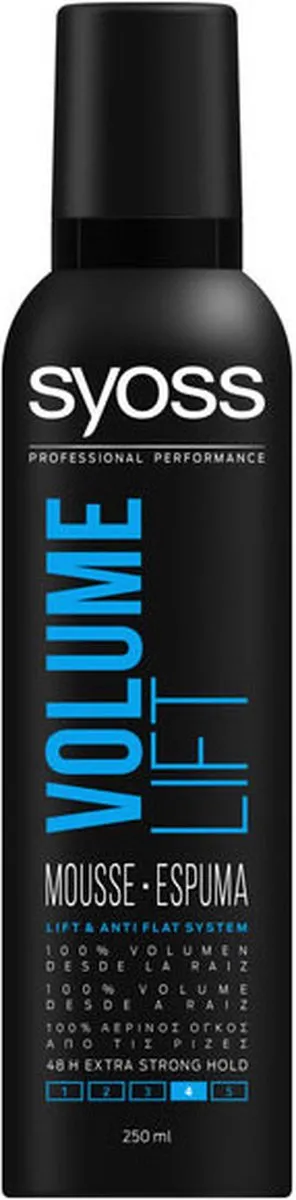 Syoss Volume Lift Mousse Anti-Flat System 250ml
