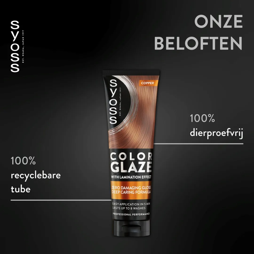 SYOSS Color Glaze Copper Haargloss Toner 130ml