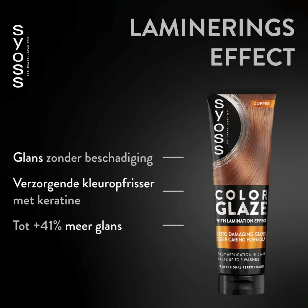 SYOSS Color Glaze Copper Haargloss Toner 130ml