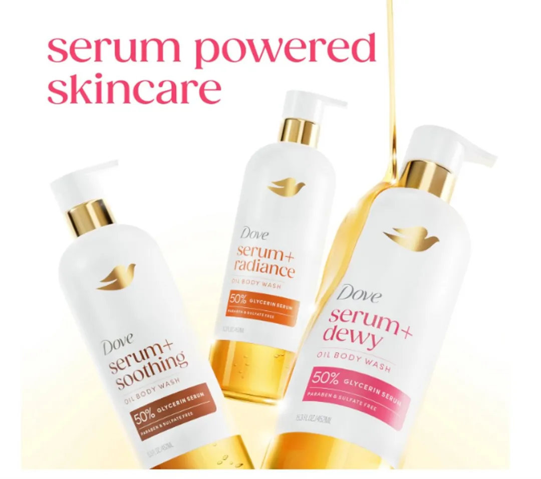 Dove Serum+ Shower Oil Douchegel Kokos & Geranium 452ml