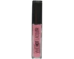 Maybelline Lipstick Vivid Hot Laquer 66 Too Cute - Roze