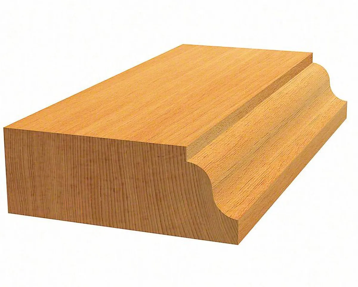 Bosch Kantfrees B 1/4" R1 4mm - Hout