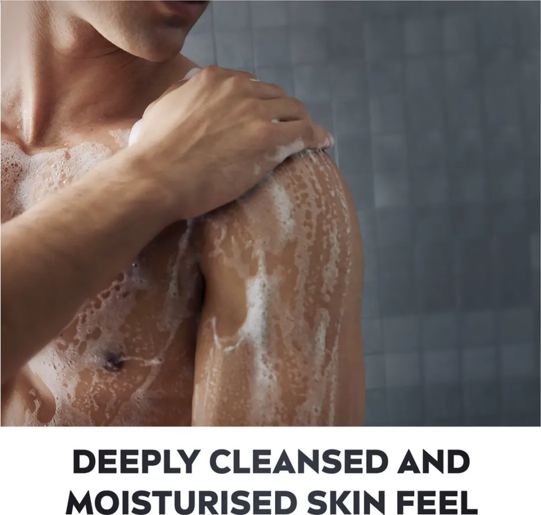 NIVEA MEN Active Clean Douchegel 1000ml - 4 Stuks