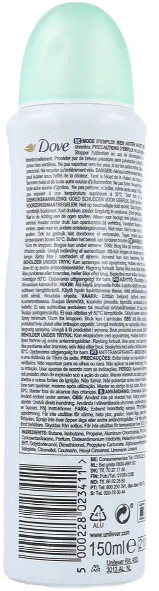 Dove Go Fresh Deospray 150ml