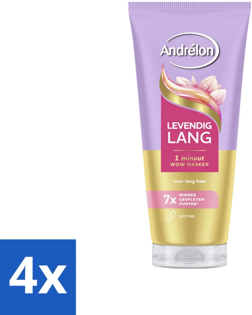 Andrélon Levendig Lang Haarmasker 180ml