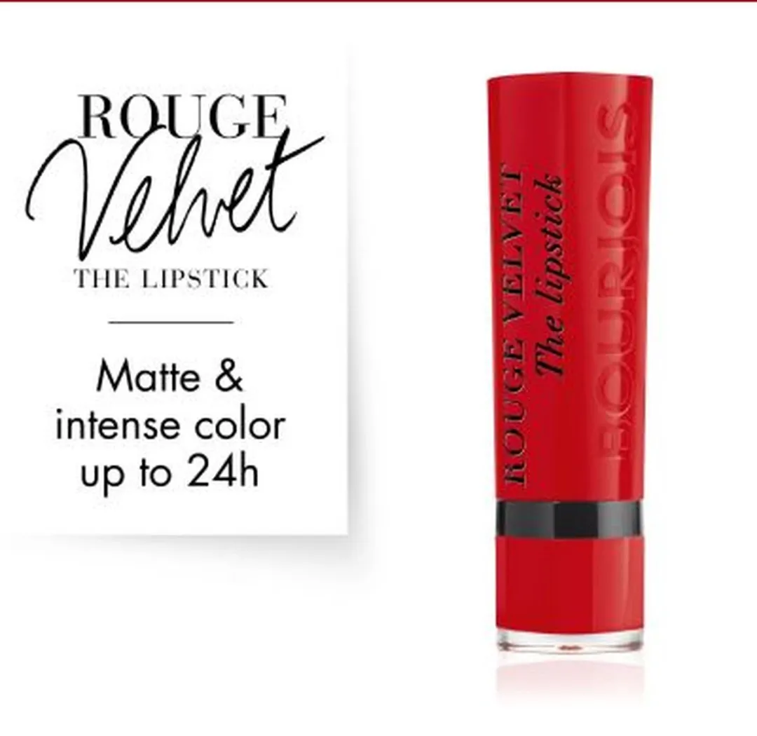 Bourjois Rouge Velvet The Lipstick 04 Hip Hip Pink