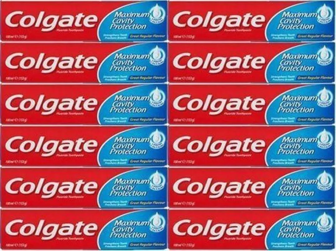 Colgate Maximum Cavity Protection Tandpasta 100ml - 12 Stuks