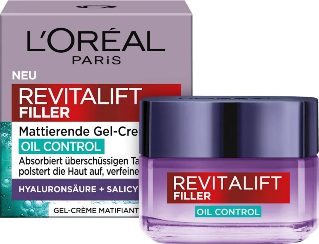 L'Oréal Paris Revitalift Filler Oil Control Gel-crème 50ml
