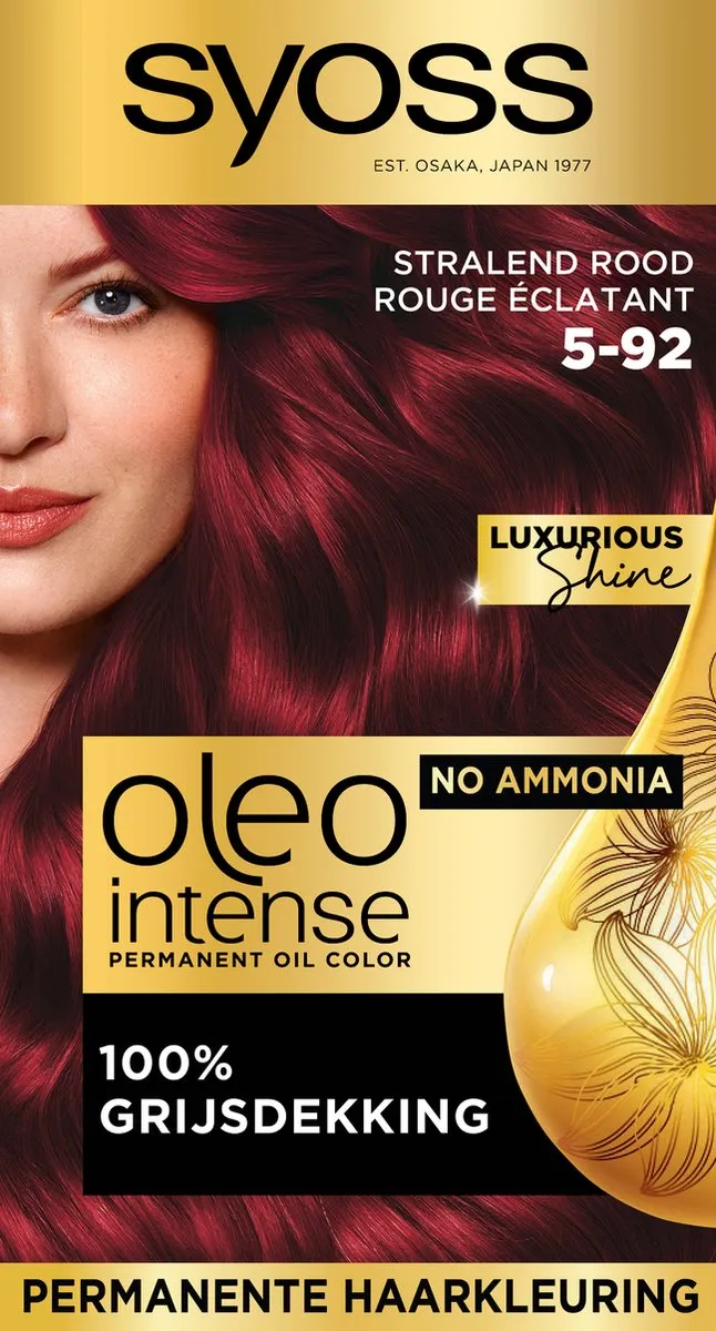 SYOSS Oleo Intense 5-92 Haarverf - Stralend Rood - 115ml
