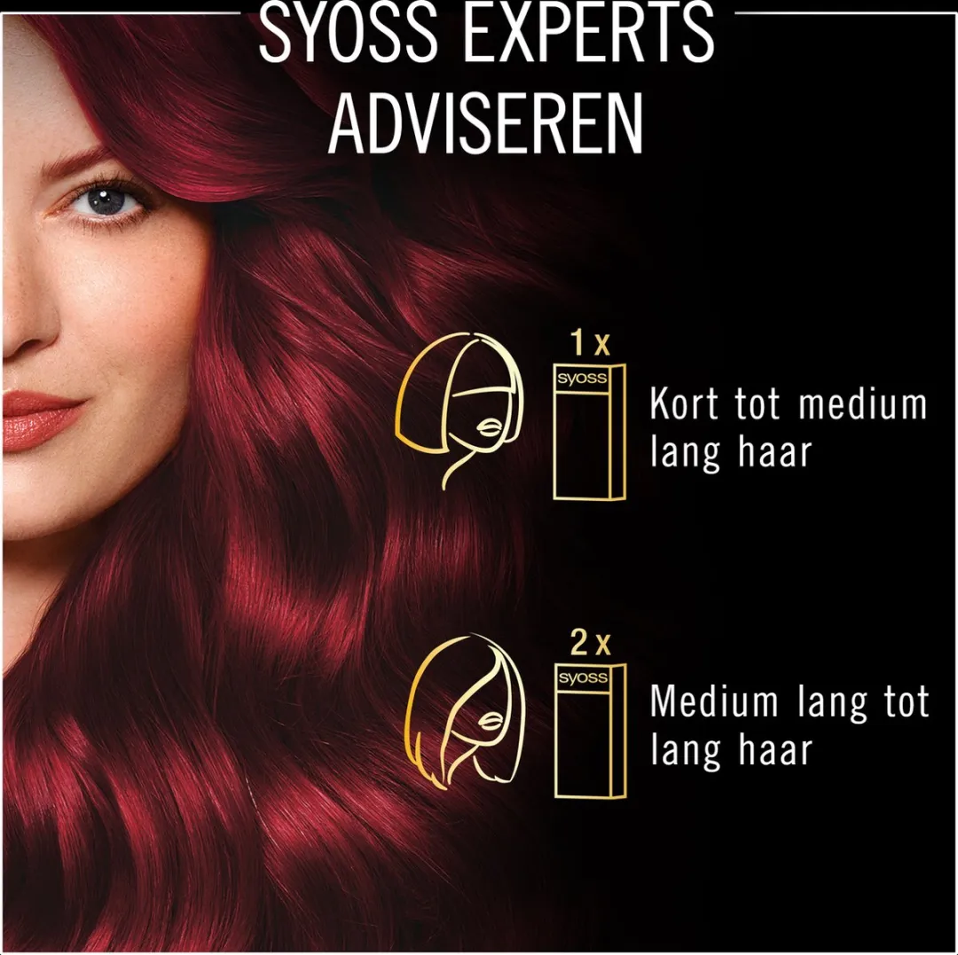 SYOSS Oleo Intense 5-92 Haarverf - Stralend Rood - 115ml