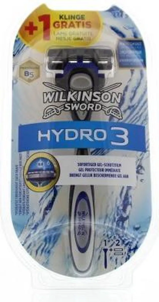 Wilkinson Sword Men Hydro 3 Scheermes - Blauw