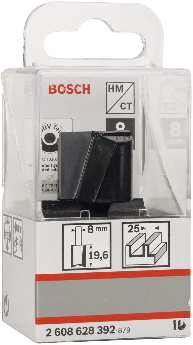 Bosch Vingerfrezen 8x25x20mm - Hout