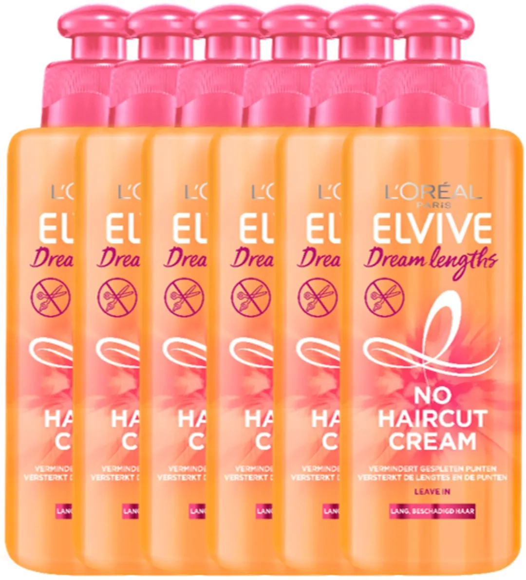 L'Oréal Paris Elvive Dream Lengths No Haircut Cream - 6x200ml - afbeelding 6 van 6