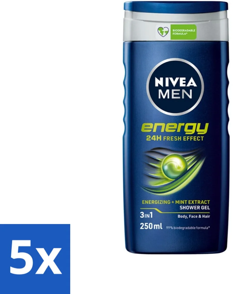 NIVEA Men Energy Douchegel 1250ml