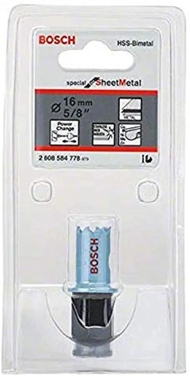 Bosch Gatzaag Sheet Metal 64mm Metaal - 2 1/2"