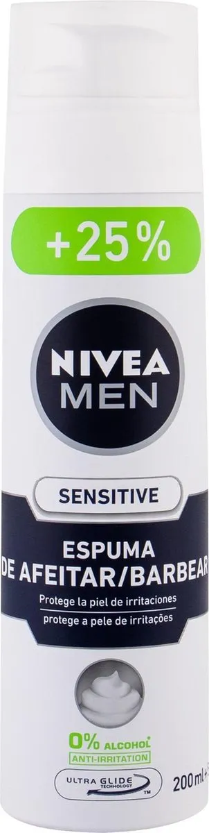 NIVEA MEN Sensitive Scheerschuim 250ml