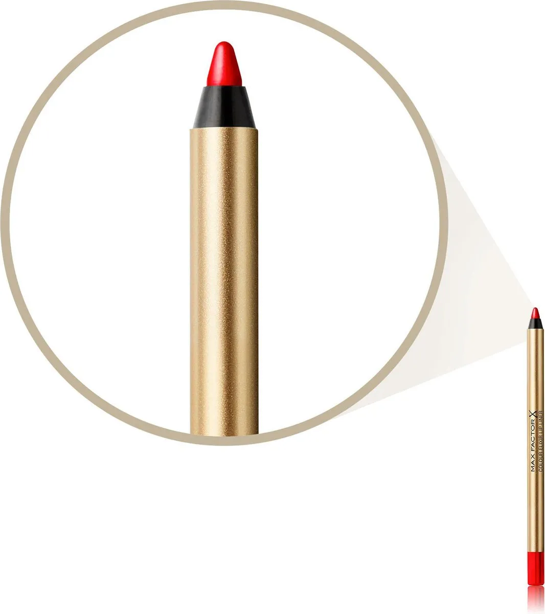 Max Factor Colour Elixir Lip Liner 010 Red Rush - 2g