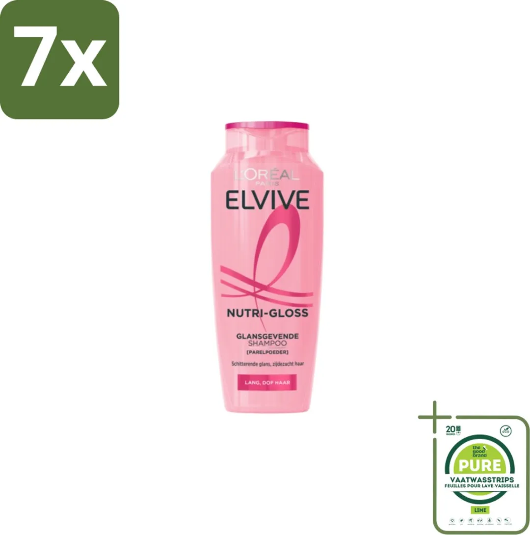L'Oréal Elvive Nutri Gloss Shampoo 1400ml