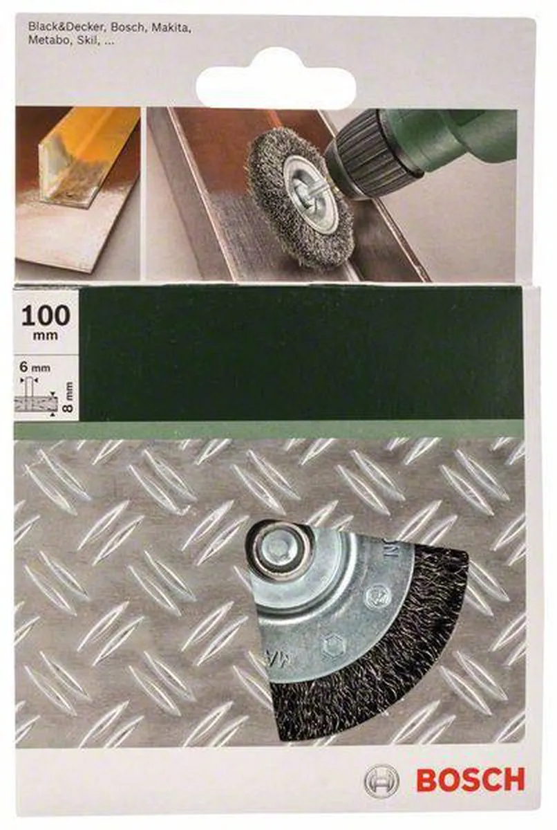 Bosch Schijfborstels 2609256532 - 100mm - 4500 o.p.m.