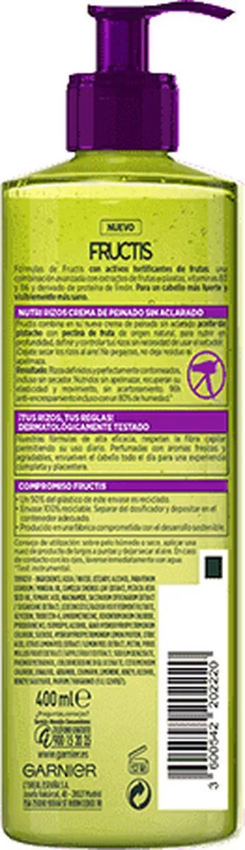 L'Oréal Paris Garnier Fructis Nutri Rizos Styling Crème 400ml