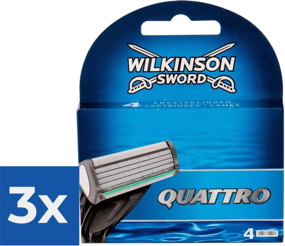 Wilkinson Sword Quattro Scheermesjes