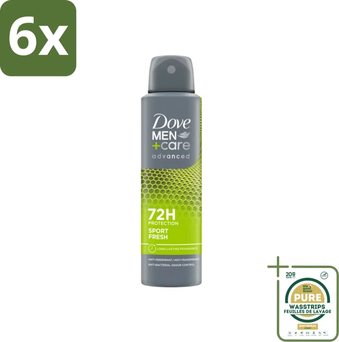 Dove Men+Care Sport Fresh Deodorant Spray 1200ml