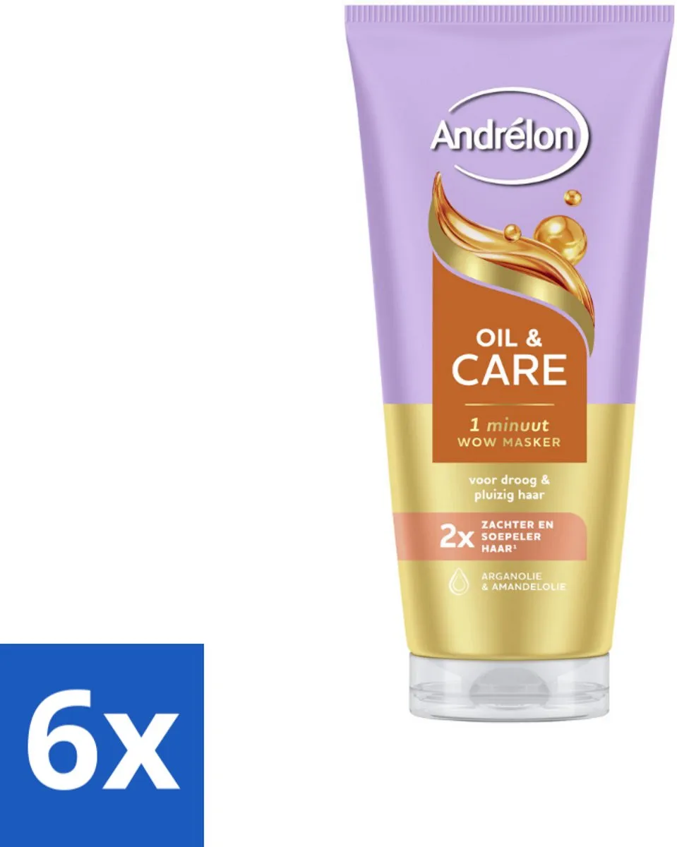 Andrélon Oil & Care 1 Minuut WOW Haarmasker