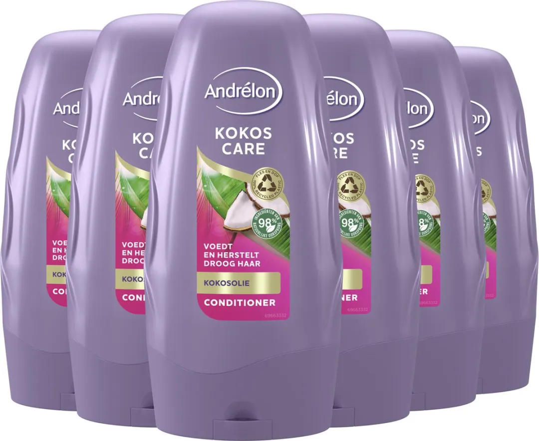 Andrélon Conditioner Kokos Care 6x250ml