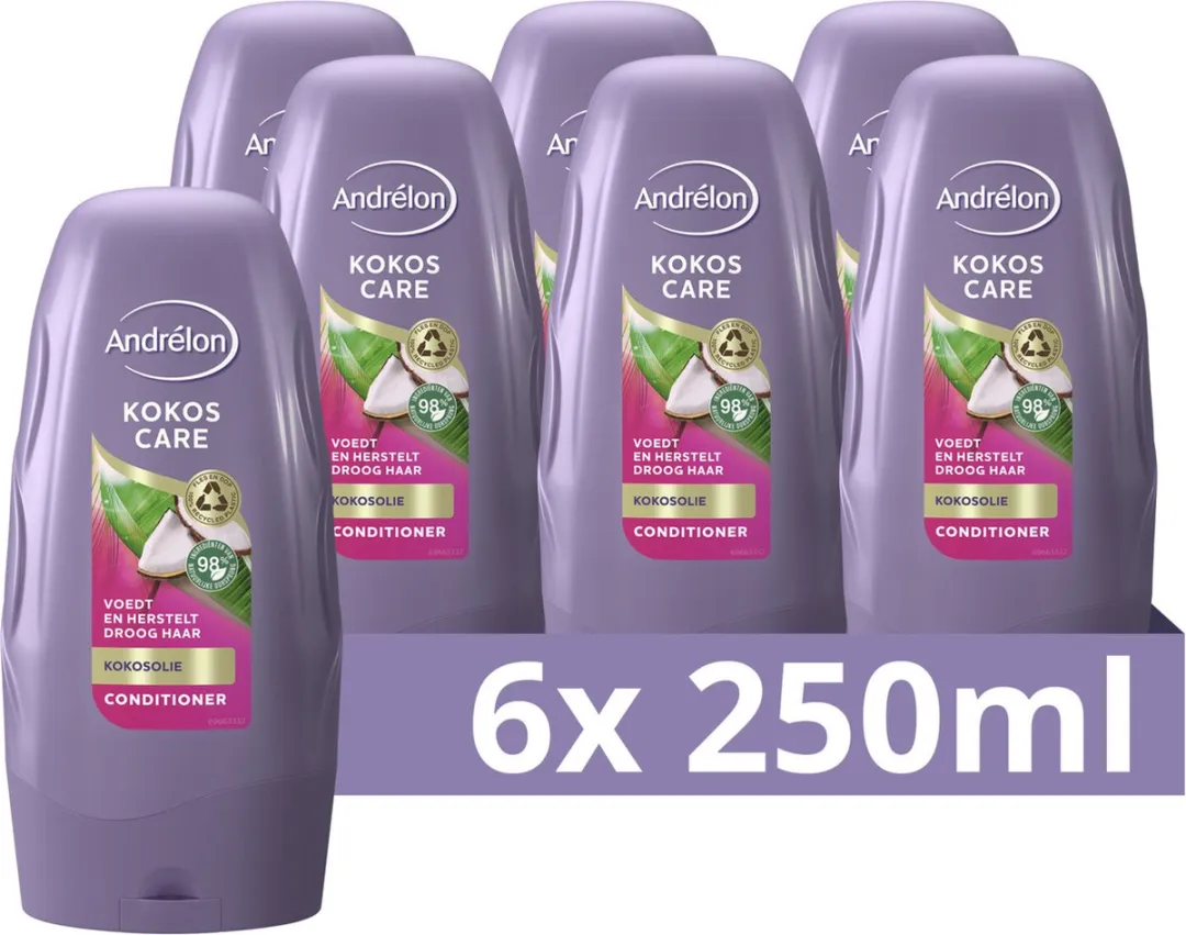 Andrélon Conditioner Kokos Care 6x250ml
