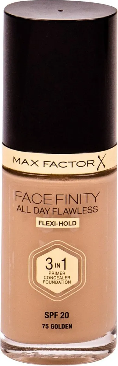 Max Factor Facefinity 3-in-1 Liquid Foundation 075 Golden - 30ml