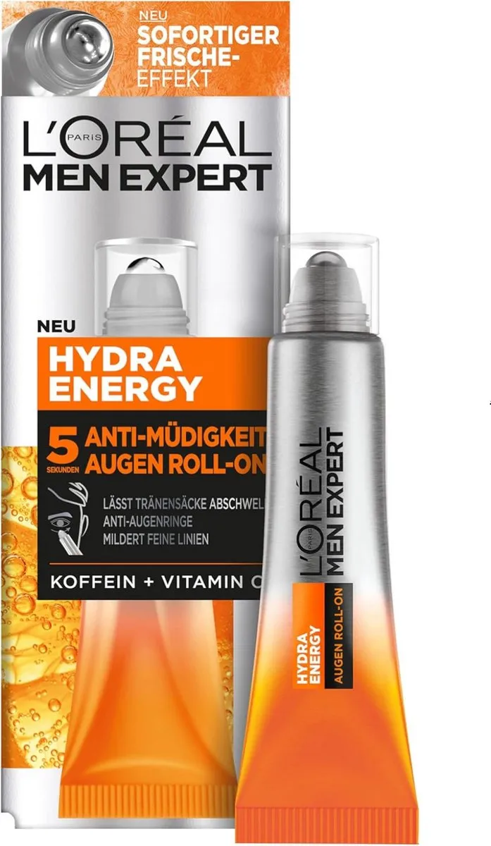 L'Oréal Paris Men Expert Hydra Energetic Verkoelende Oogroller 10ml