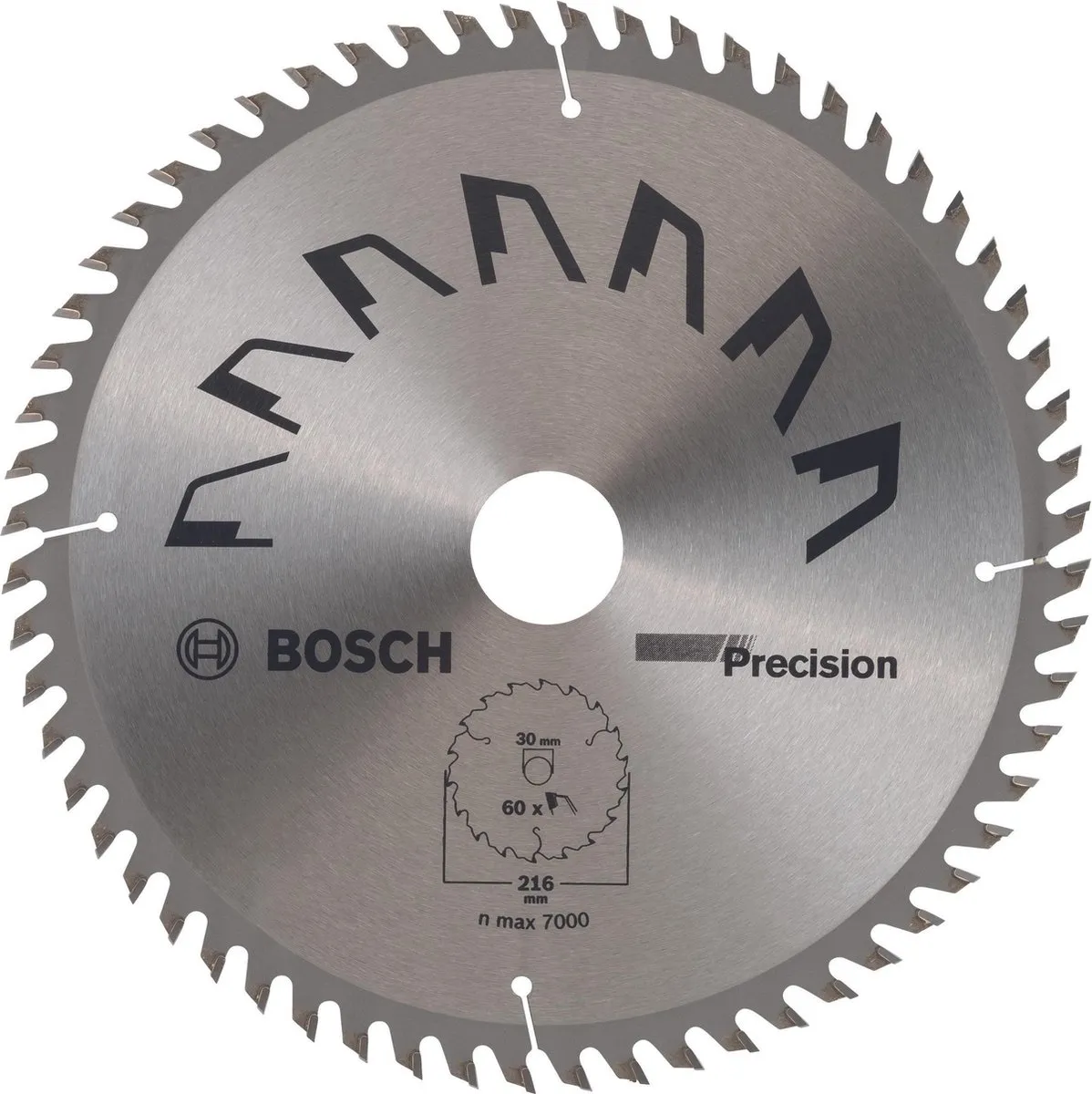 Bosch Precision 216x30x2,5 T60 Cirkelzaagblad