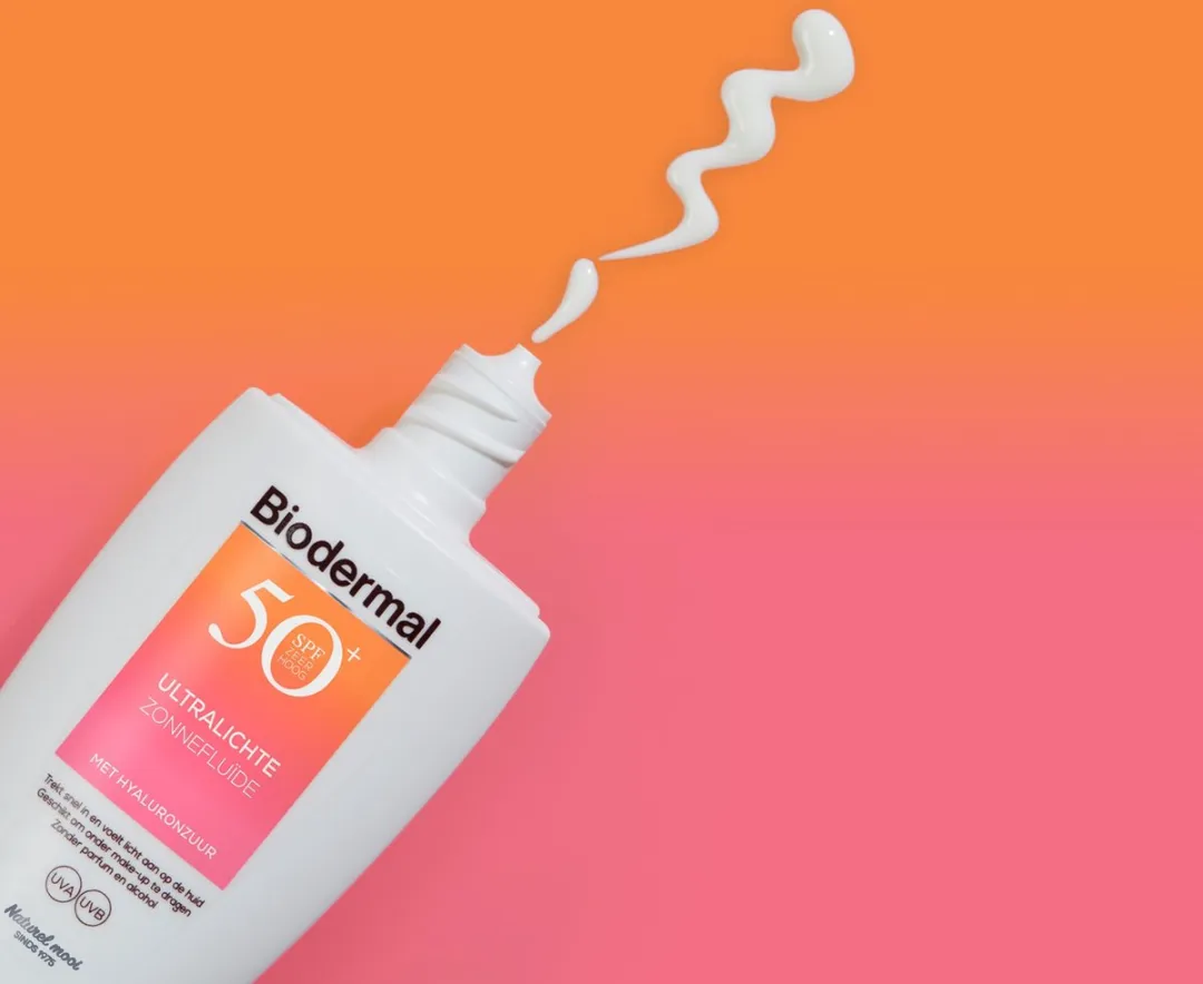 Biodermal Ultralichte Zonnefluïde SPF50+ 40ml - Gezicht