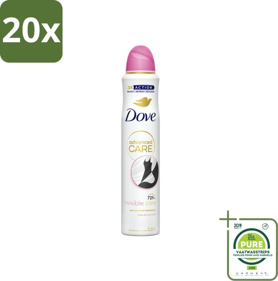 Dove Invisible Care Deodorant Spray 200ml