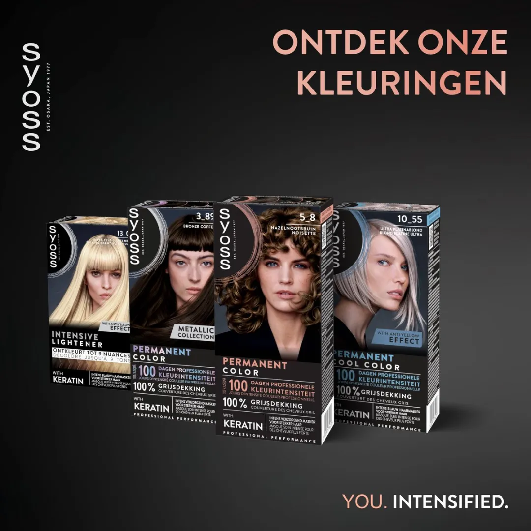SYOSS Haarverf 5-8 Hazelnootbruin - 115ml
