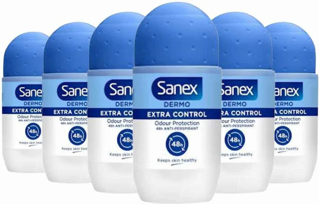 Sanex Dermo Extra Control Roller - 6x50ml